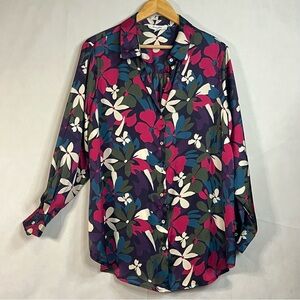 💥Haver & Blair‎ LONDON Floral Silky Button Up💥